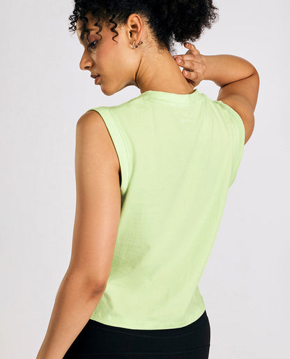 Kica Cotton Muscle Tank Top Neon