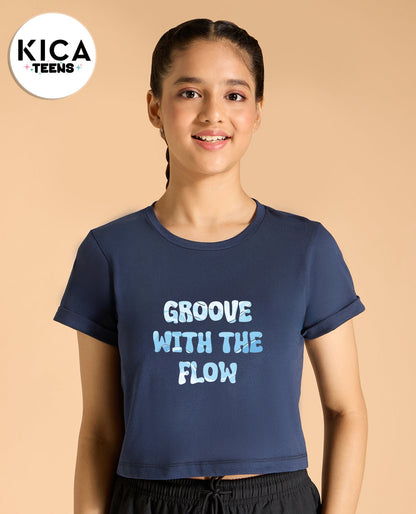 Cotton Crop Top For Girls