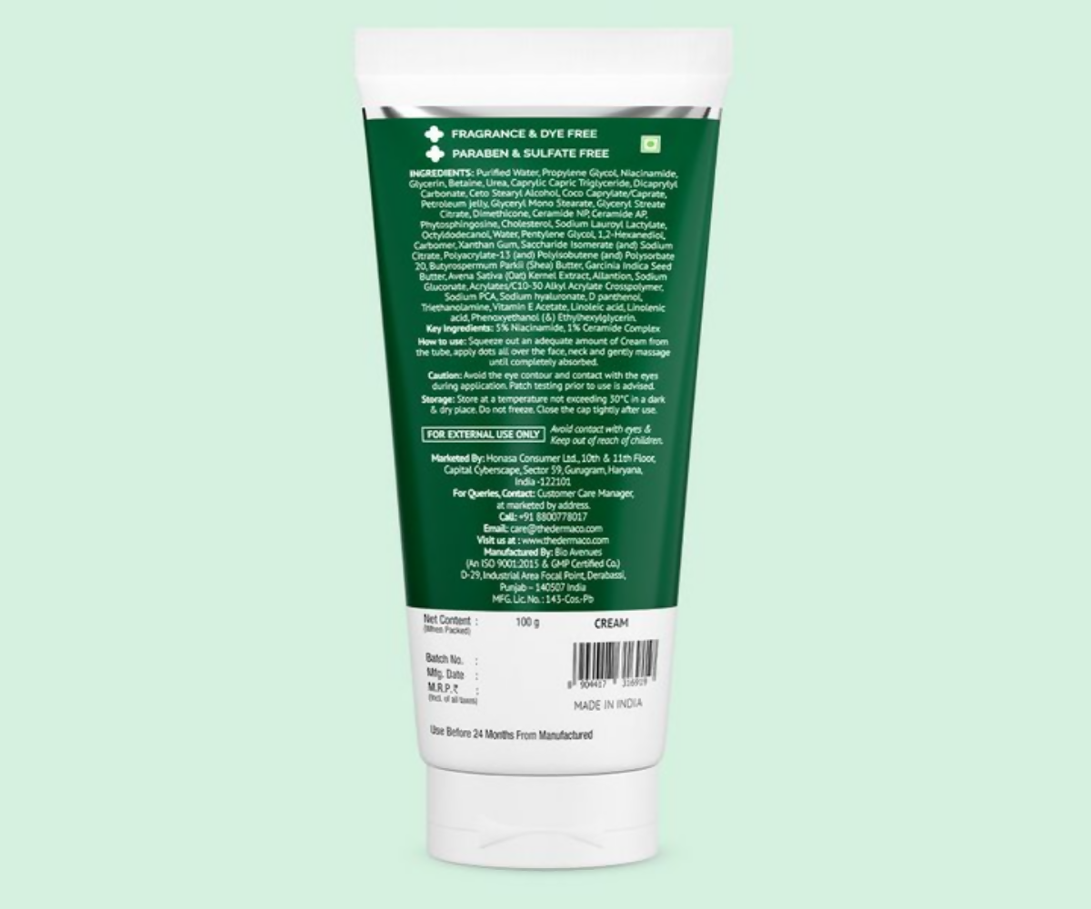 The Derma Co 5% Nia-Ceramide Deep Moisturizing Cream - Limited Time Offer
