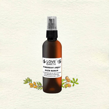 Love Earth Moroccan Argan Hair Serum