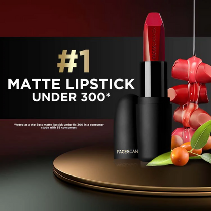 Faces Canada Weightless Matte Finish Lipstick - Forsake Beauty 01