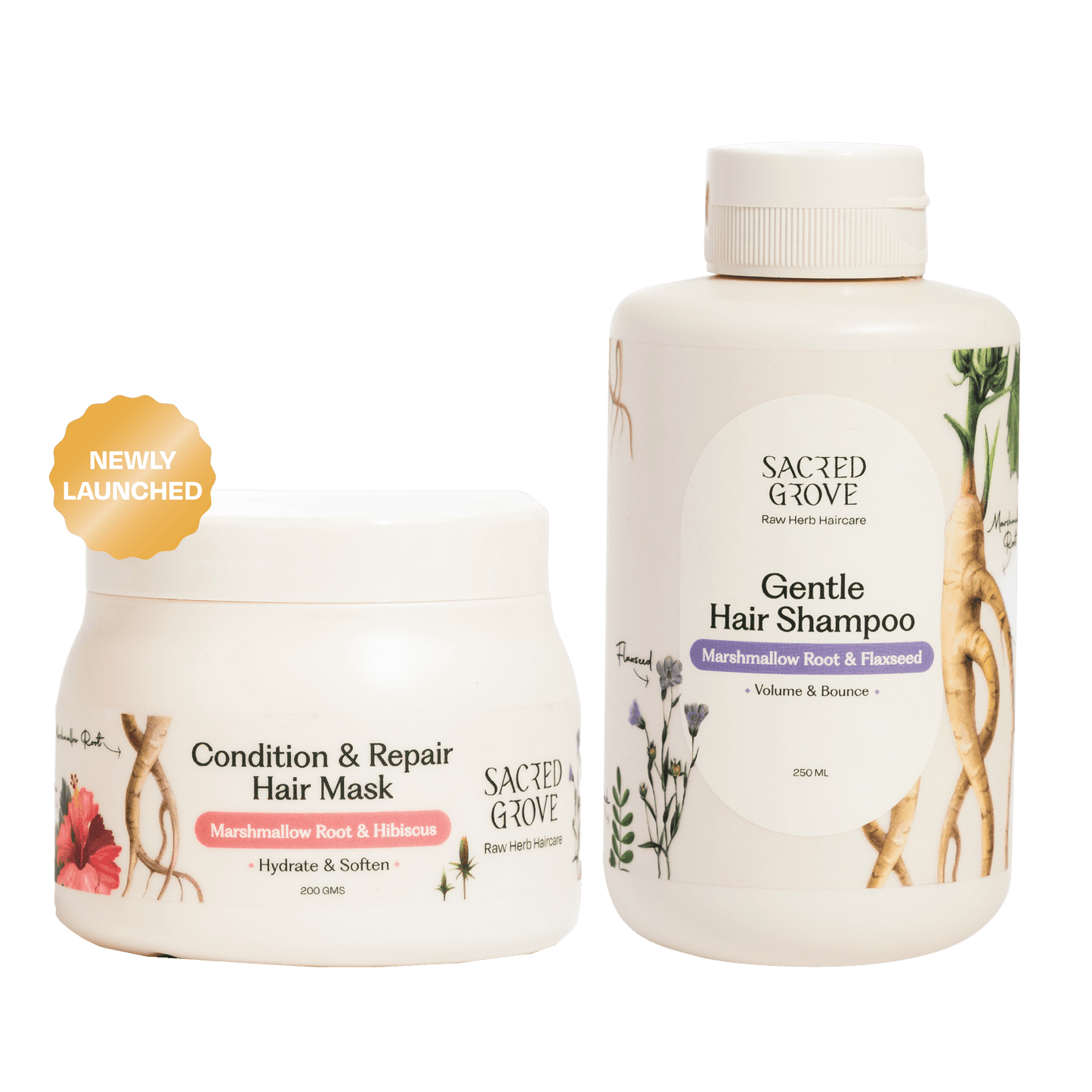 Sacred Grove Marshmallow Root Deep Conditioning Combo