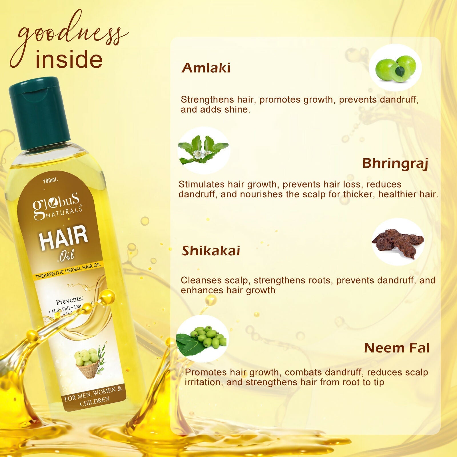 Globus Naturals Anti Dandruff Hair Oil