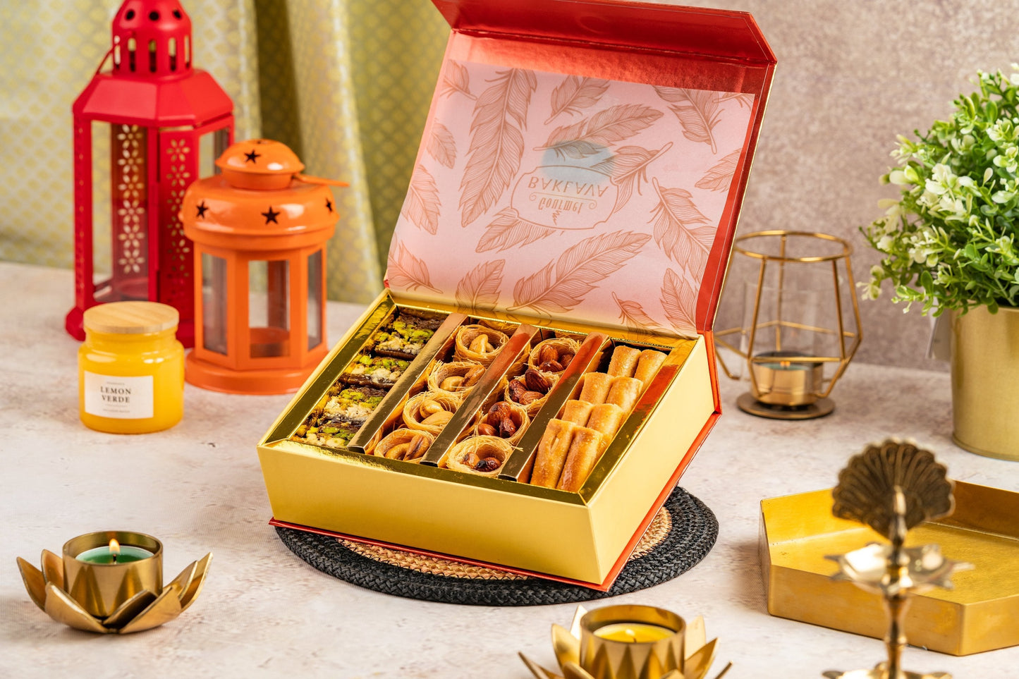 Gourmet Baklava Decadent Gift Box Of Assorted Baklava