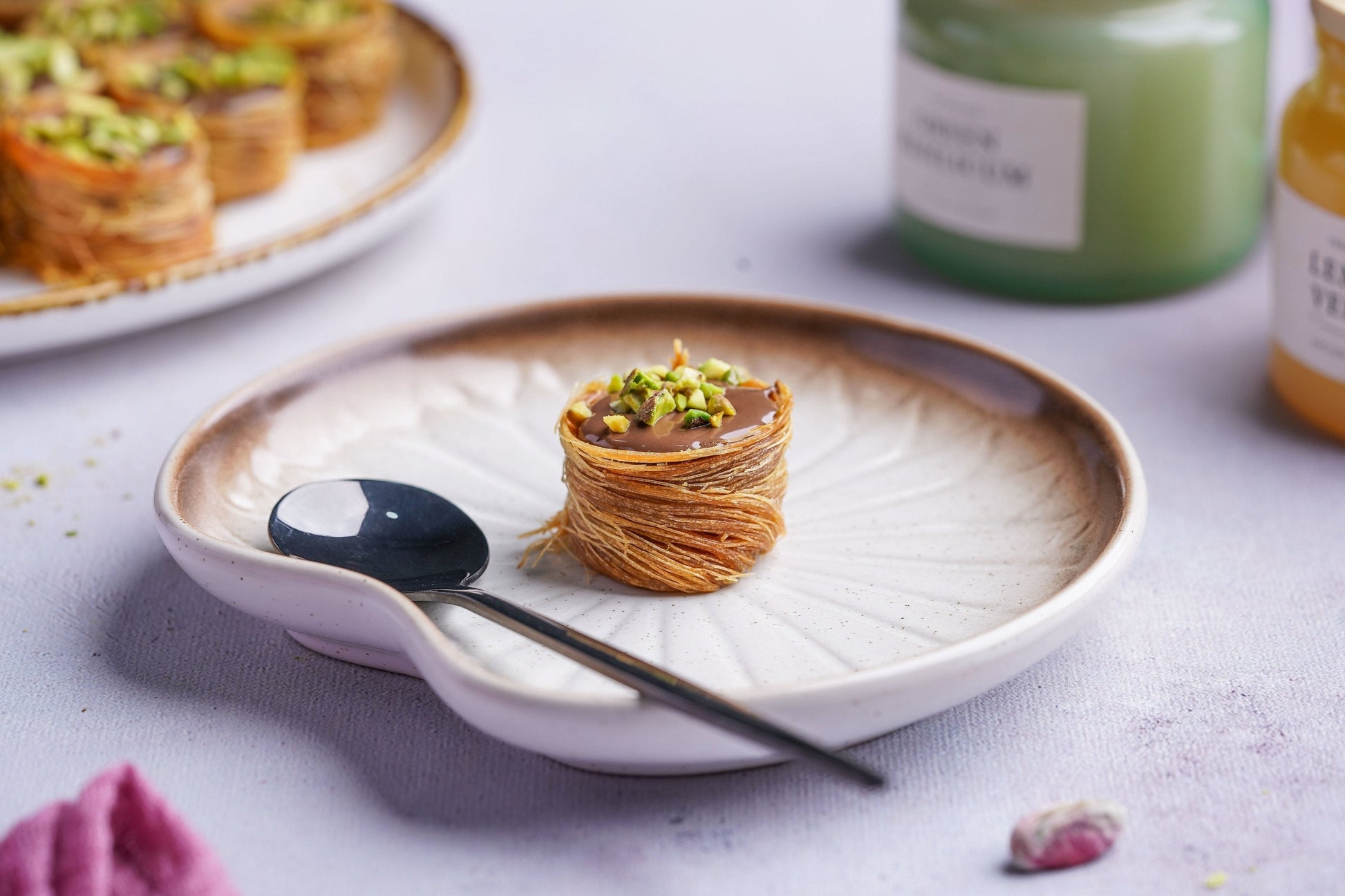 Gourmet Baklava Nutella Nest Baklava