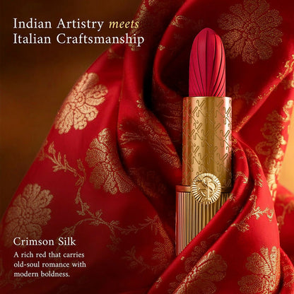 Kay Beauty x Falguni Shane Peacock Luxe Matte Lipstick - Crimson Silk