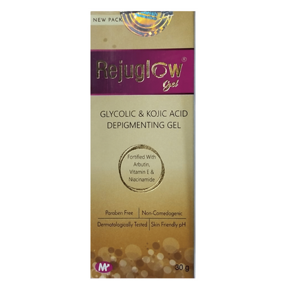 Rejuglow Gel with Glycolic Acid, Kojic Acid, Niacinamide & Vitamin E