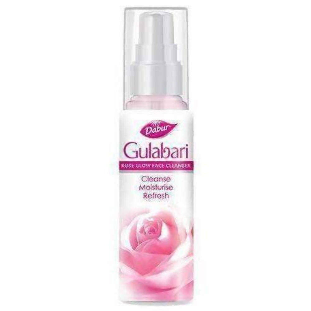 Gulabari rose glow face cleanser bottle on a white background