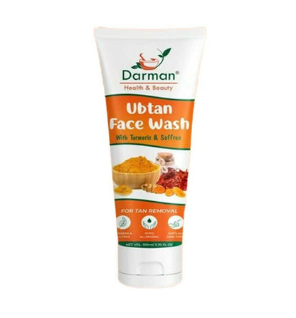 Darman Ubtan Face Wash tube on a white background