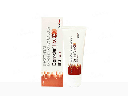 Dermalian Lite lotion packaging on a white background