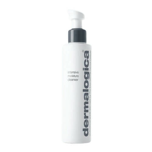 Dermalogica intensive moisture cleanser bottle on a white background