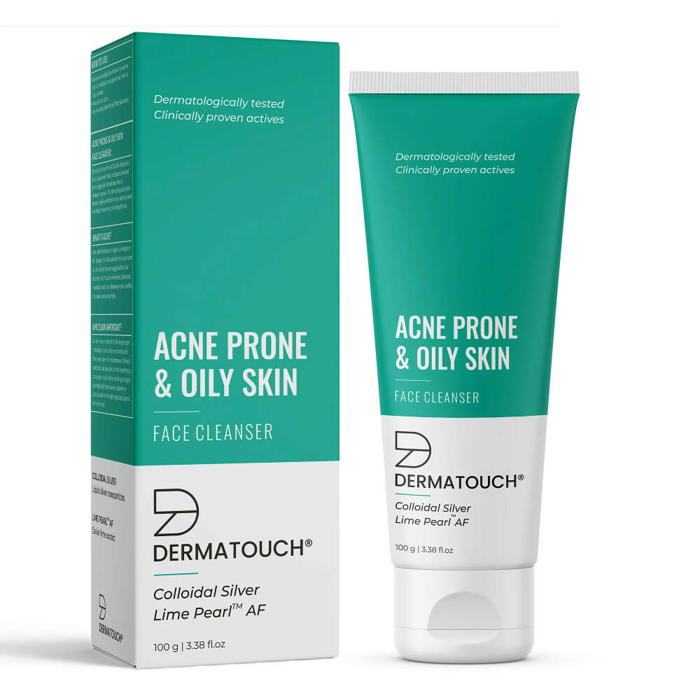Dermatouch Acne Prone & Oily Skin Face Cleanser packaging on a white background