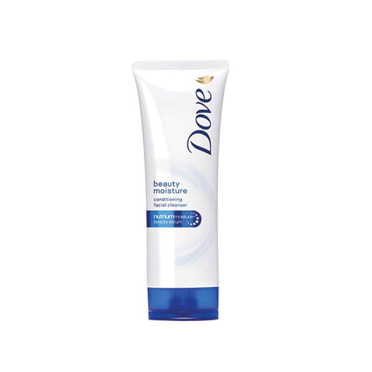 Dove beauty moisture conditioning hair cream on a white background