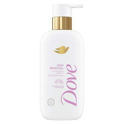Dove Glow Recharge Serum Body Wash | 3% Brightening Serum + Vit C | Energizes & Illuminates skin | Paraben & SLS free | 300 ml