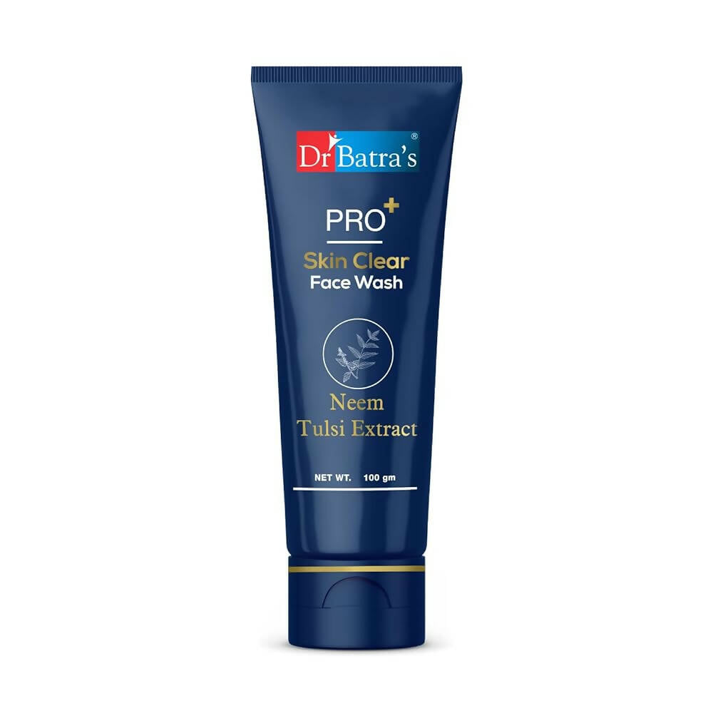 Dr Batra's Pro Skin Clear Face Wash tube on a white background