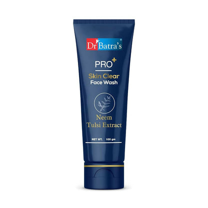 Dr Batra's Pro Skin Clear Face Wash tube on a white background