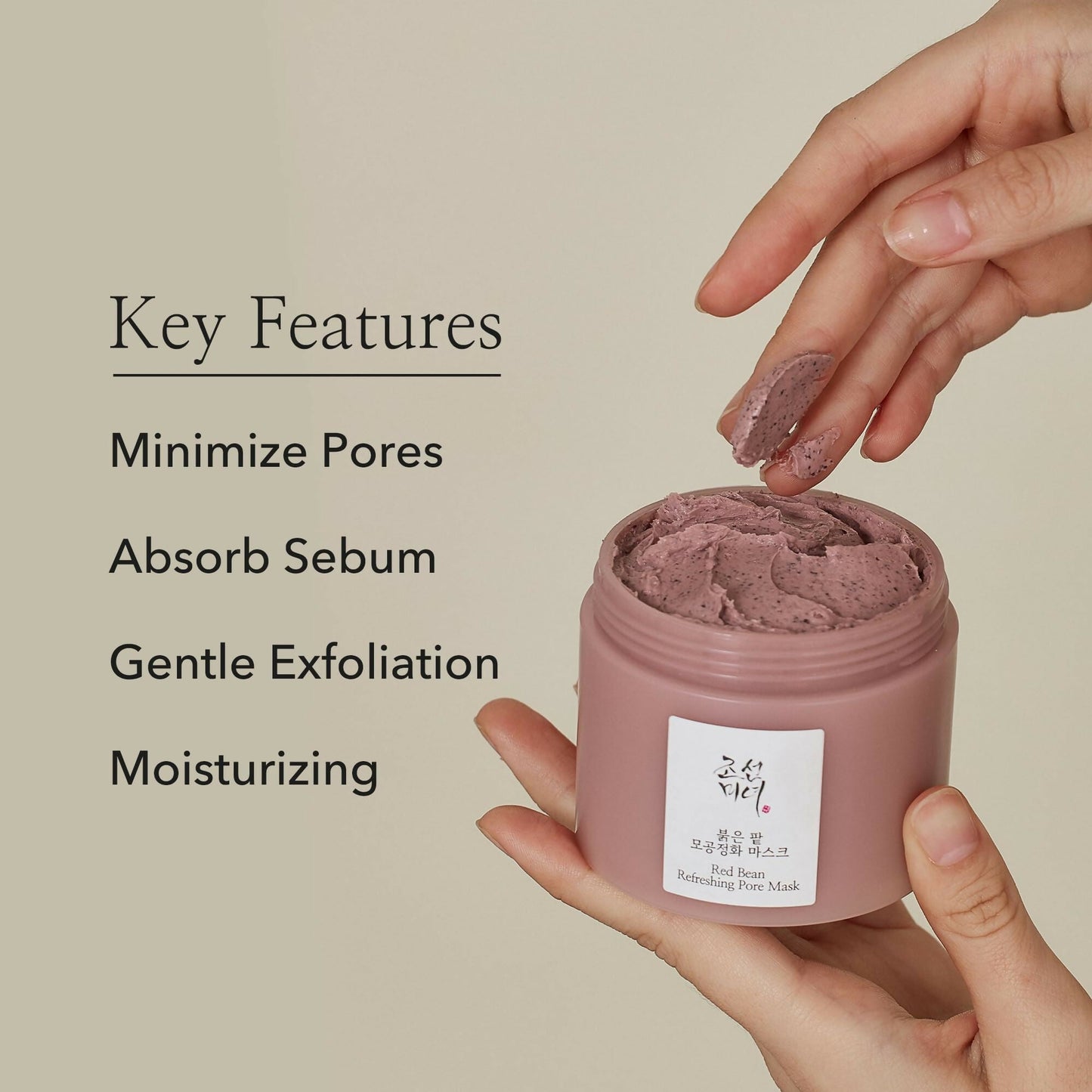 Beauty of Joseon Red Bean Refreshing Pore Mask - Korean Skincare