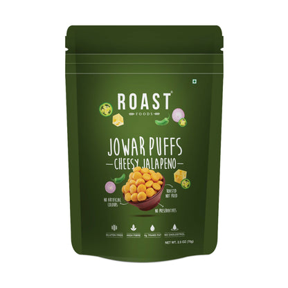 Roast Foods Jowar Puff Cheesy Jalepeno