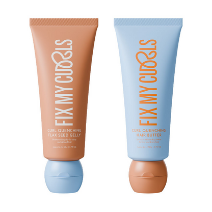 Fix My Curls Curl Quenching Moisture Styling Duo