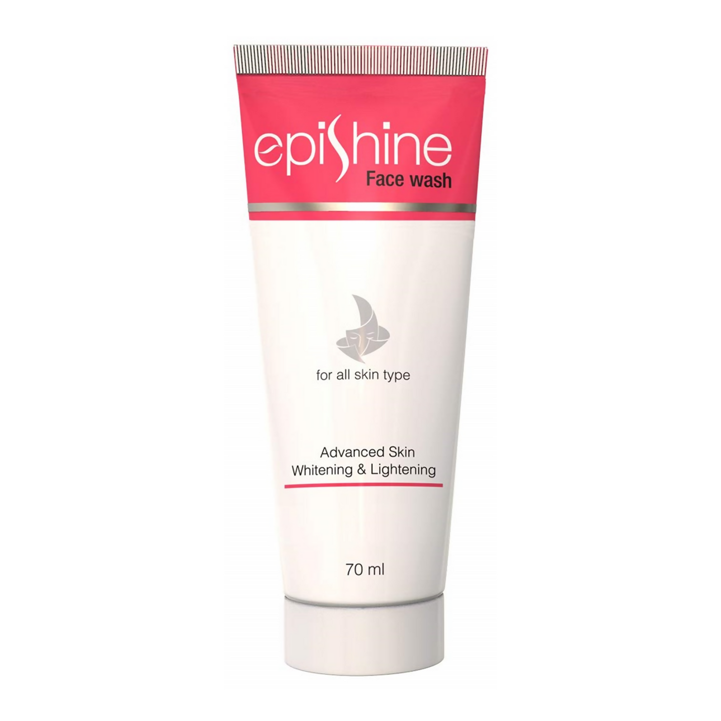 Epishine Face Wash tube on a white background
