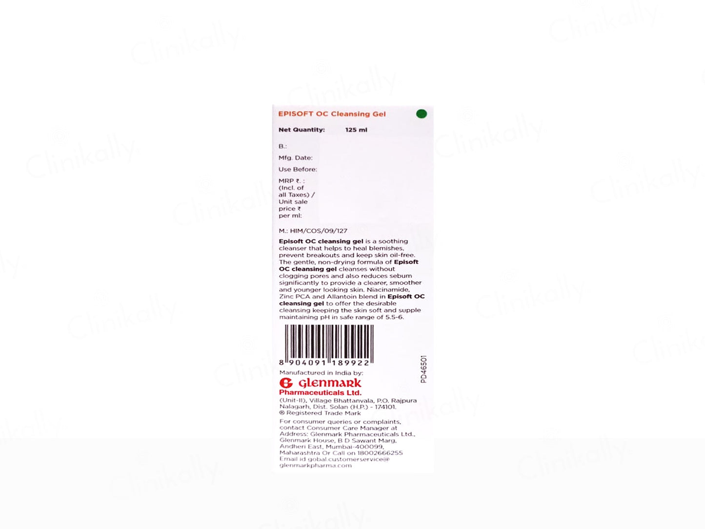 Episoft OC Cleansing Gel