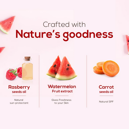Skinella Sun Screen - Non Greasy Watermelon (Spf 25+) Vitamin C