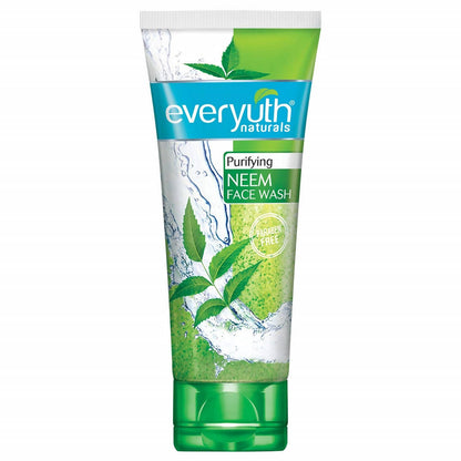 Everyuth Naturals Purifying Neem Face Wash tube on a white background