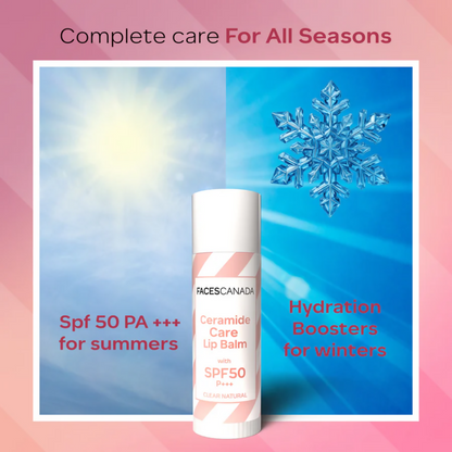 Faces Canada Ceramide Care Lip Balm - Rose Candy 02
