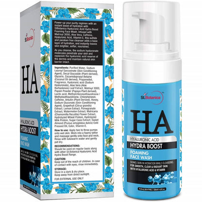 St.Botanica Hyaluronic Acid Hydra Boost Foaming Face Wash