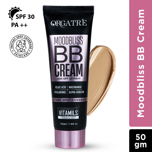 Orgatre Moodbliss BB Cream With SPF 30 PA++ - Light Breeze-138
