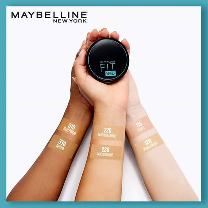 Maybelline New York Fit Me 12Hr Oil Control Compact, 310 Sun Beige (8 Gm)