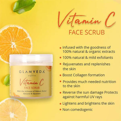 Glamveda Vitamin C Brightening & Lightening Scrub
