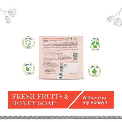 Aimil Ayouthveda Fresh Fruits & Honey Soap