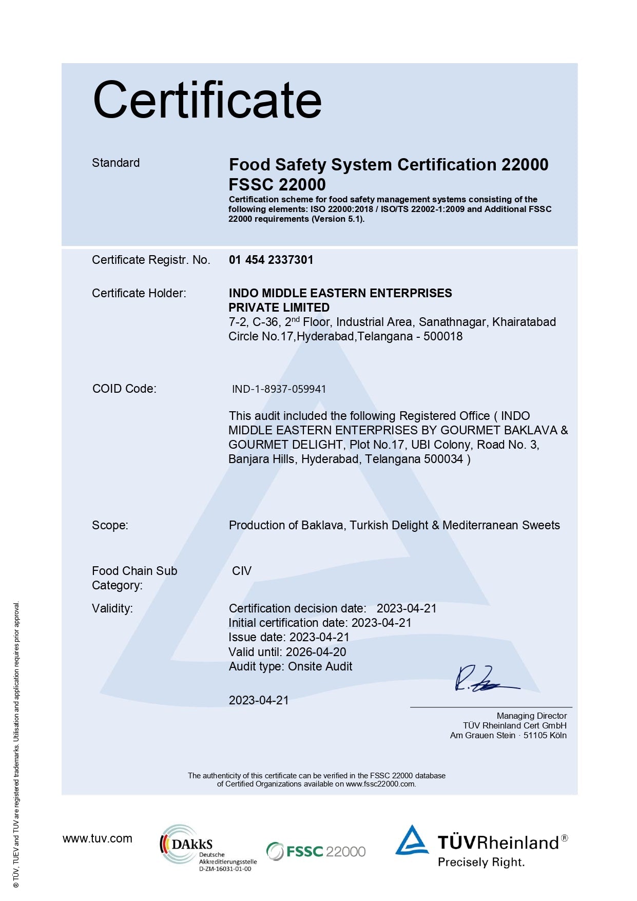Gourmet Baklava Crescent Gift Box Of Dates Belloria & Tamaria