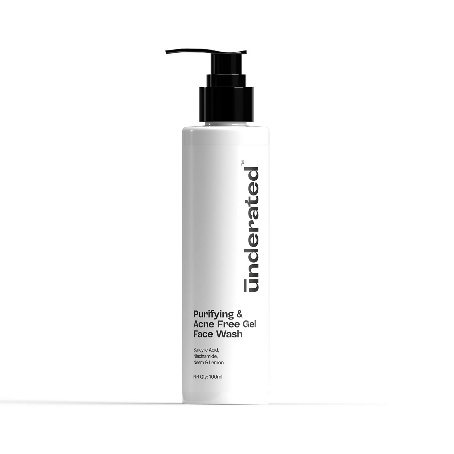 Underated Purifying and Acne Free Gel Face Wash