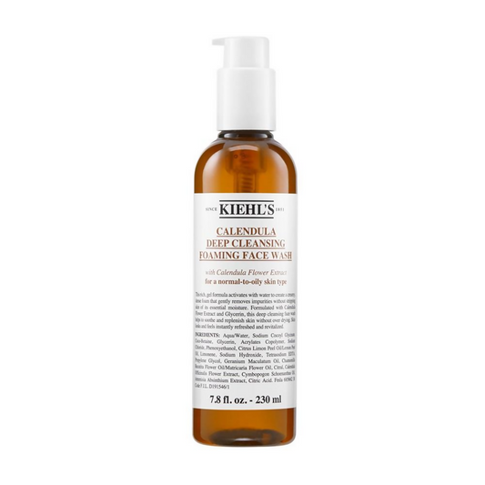 Kiehl's Calendula Deep Cleansing Foaming Face Wash With Glycerin