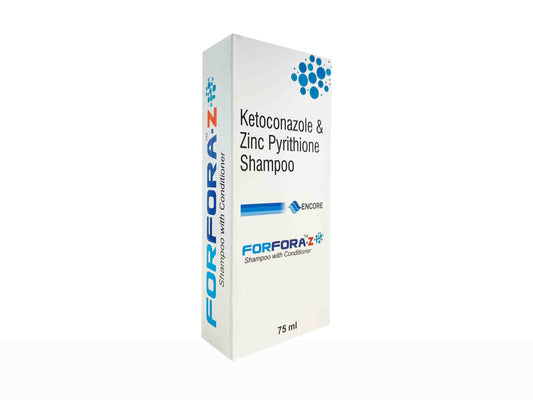 FORFORA-Z shampoo box on a white background