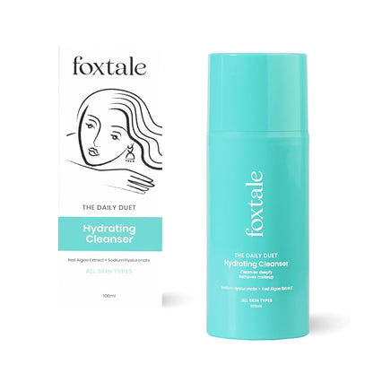 Foxtale Gentle Hydrating Face Wash with Hyaluronic Acid, Vitamin B5