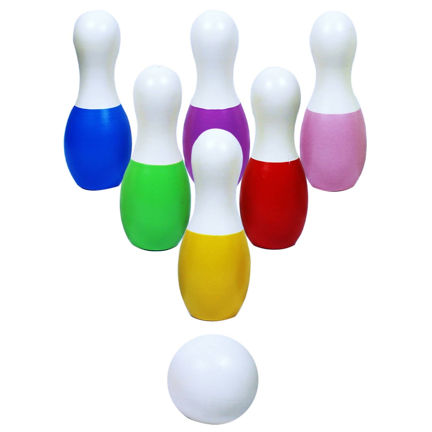 Matoyi Color Bowling Pin & Rainbow Stacker & Yoyo For Kids
