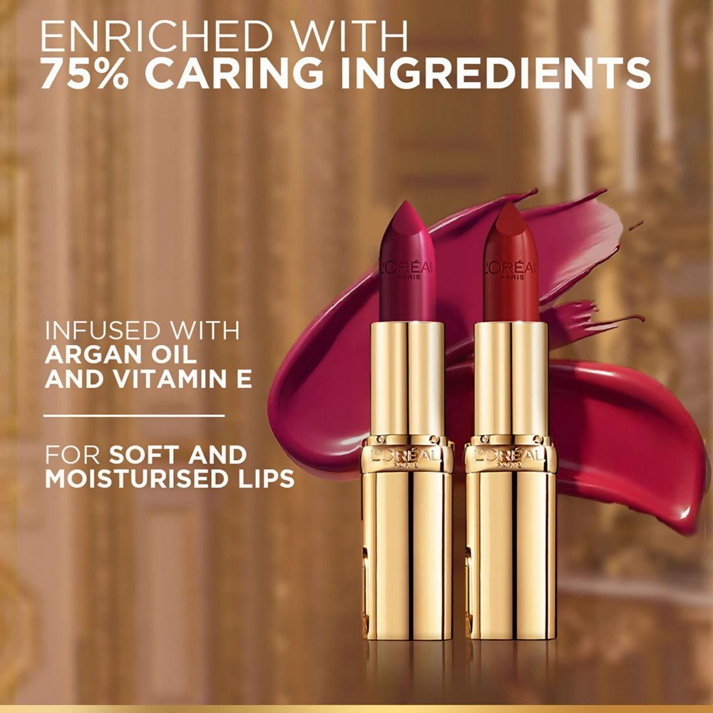 L'Oreal Paris Color Riche Satin Lipstick - 377 Perfect Red