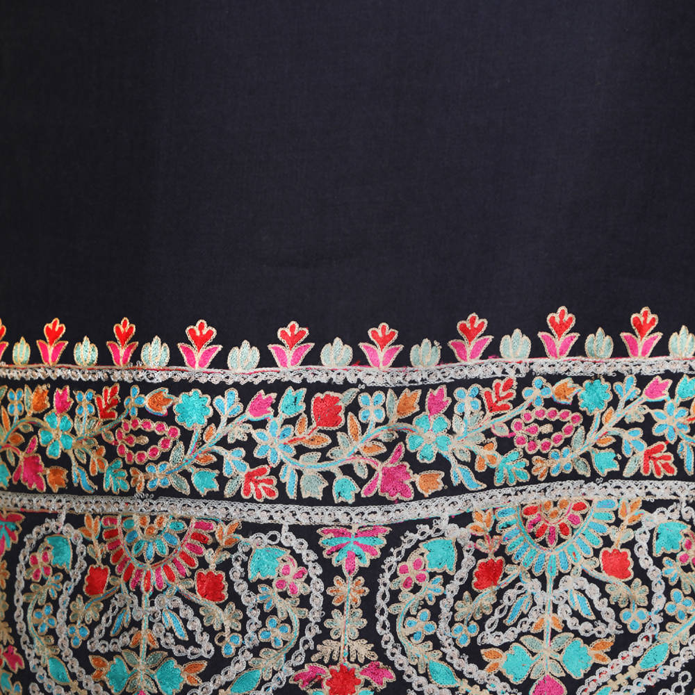Nizalia Cashmere Fine Wool Paper Mache Shawl - Limited Time Offer