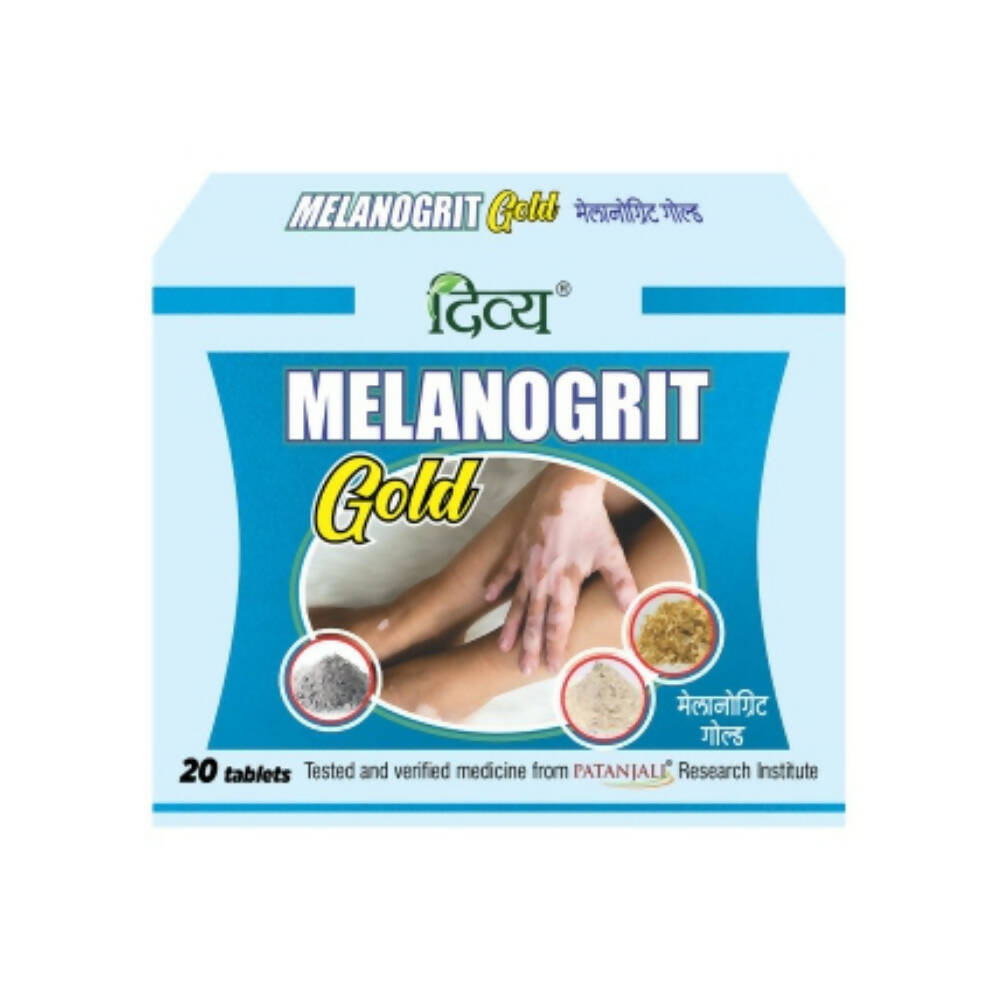 Patanjali Divya Melanogrit Gold Tablets
