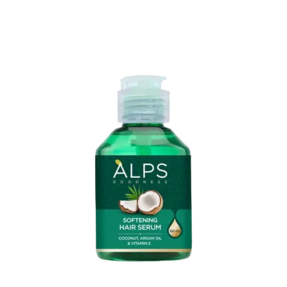 Alps Goodness Softening Hair Serum with Coconut, Argan Oil & Vitamin E