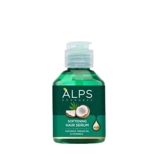 Alps Goodness Softening Hair Serum with Coconut, Argan Oil & Vitamin E