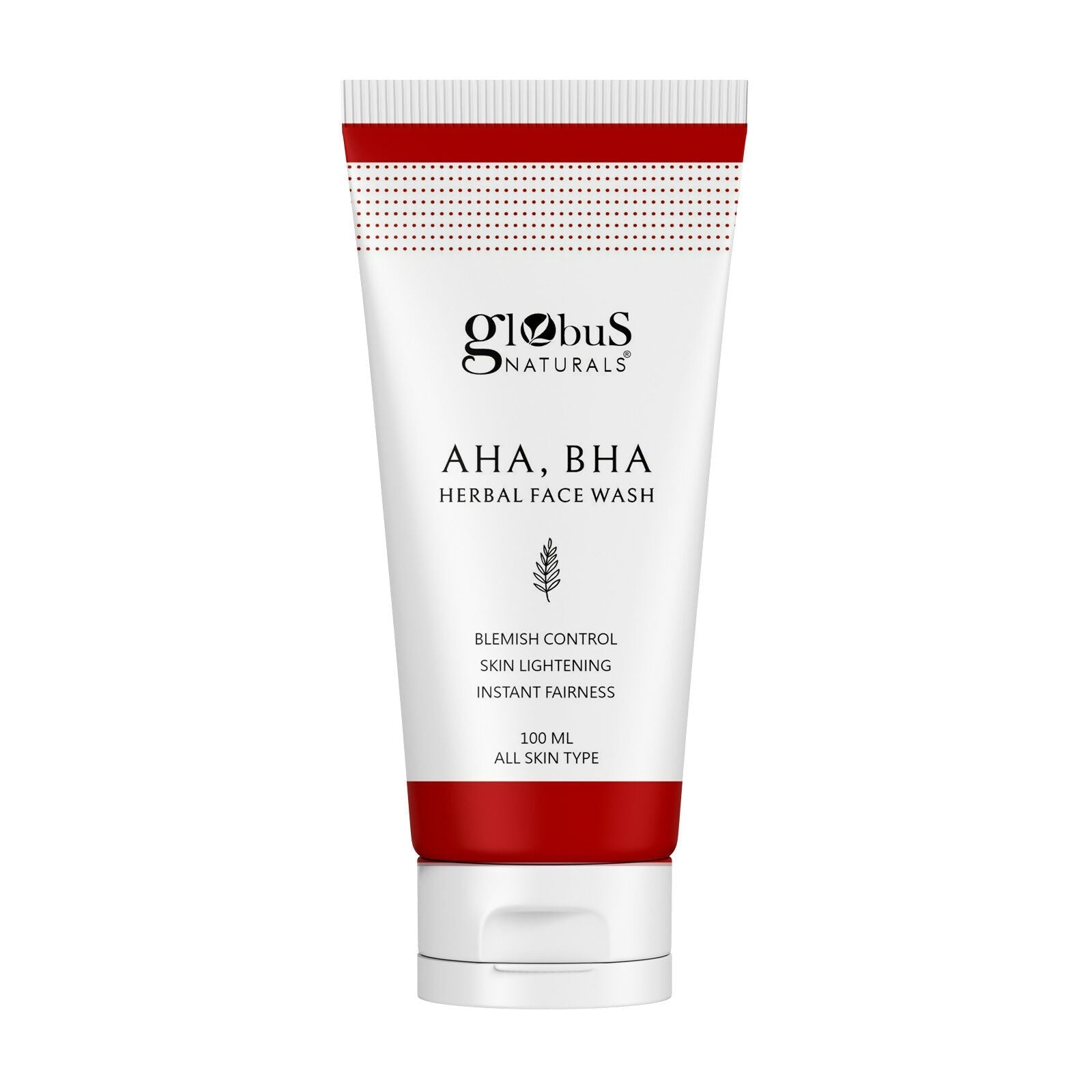 Globus Naturals AHA BHA Herbal Face Wash