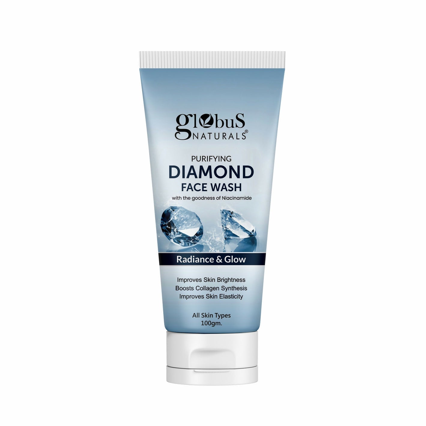 Globus Naturals Revival Diamond Face Wash, Suitable For All Skin Types