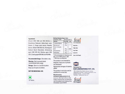 Glutaderm Tablet