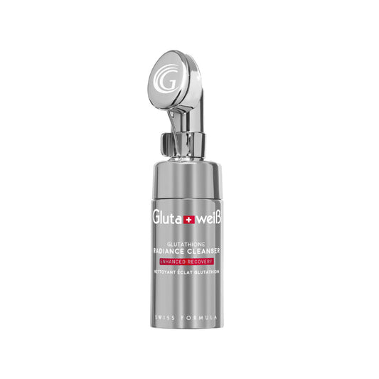 Skincare product with 'Gluta' branding on a white background