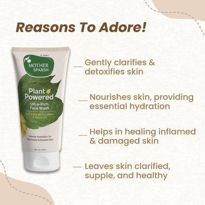 Mother Sparsh Plant Powered Ultra-Rich Face Wash
