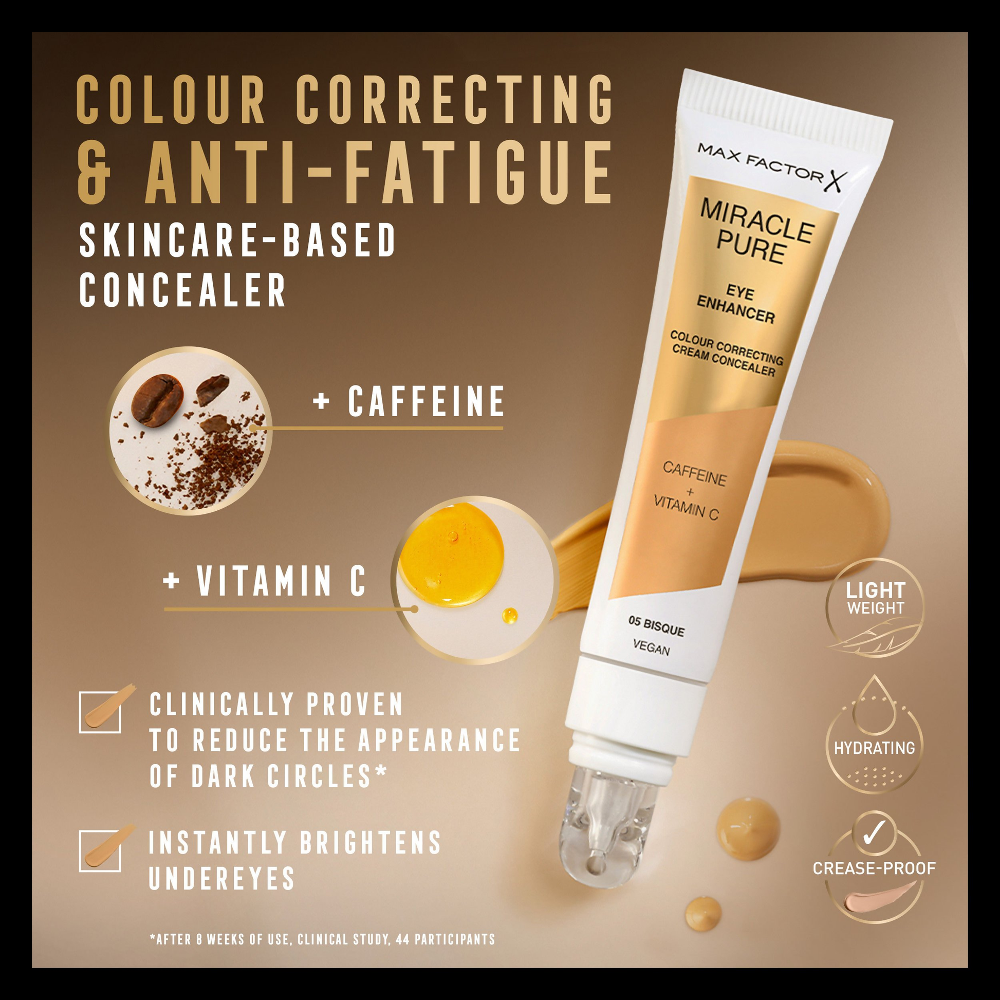 Max Factor Miracle Pure Eye Enhancer - Bisque